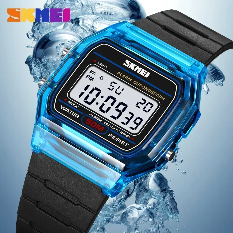 SKMEI 2056 Transparent TPU Str - Rubber Strap Diver avaliação e preço