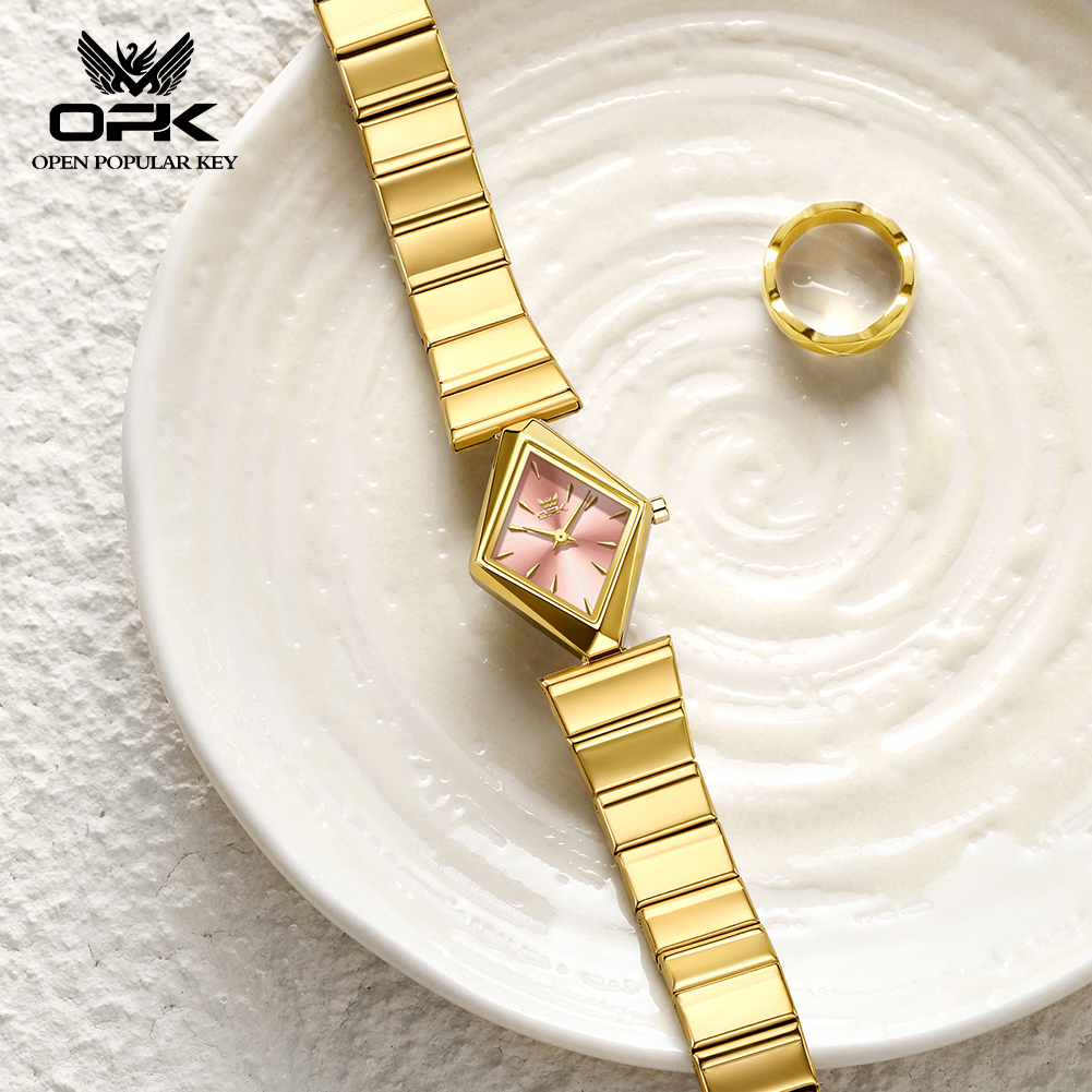 OPK 6082 Elegance Women Quartz - Stainless Bracelet Diver avaliação e preço