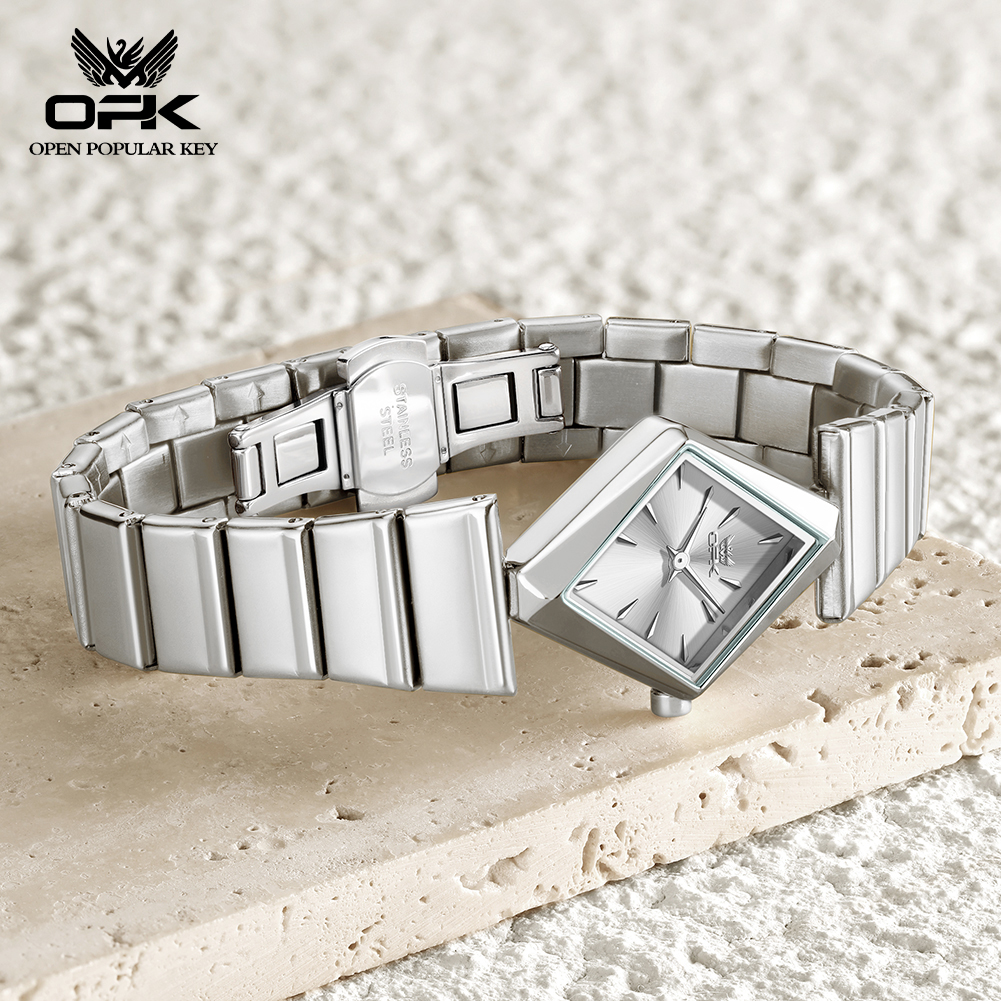 OPK 6082 Elegance Women Quartz - Stainless Bracelet Diver avaliação e preço