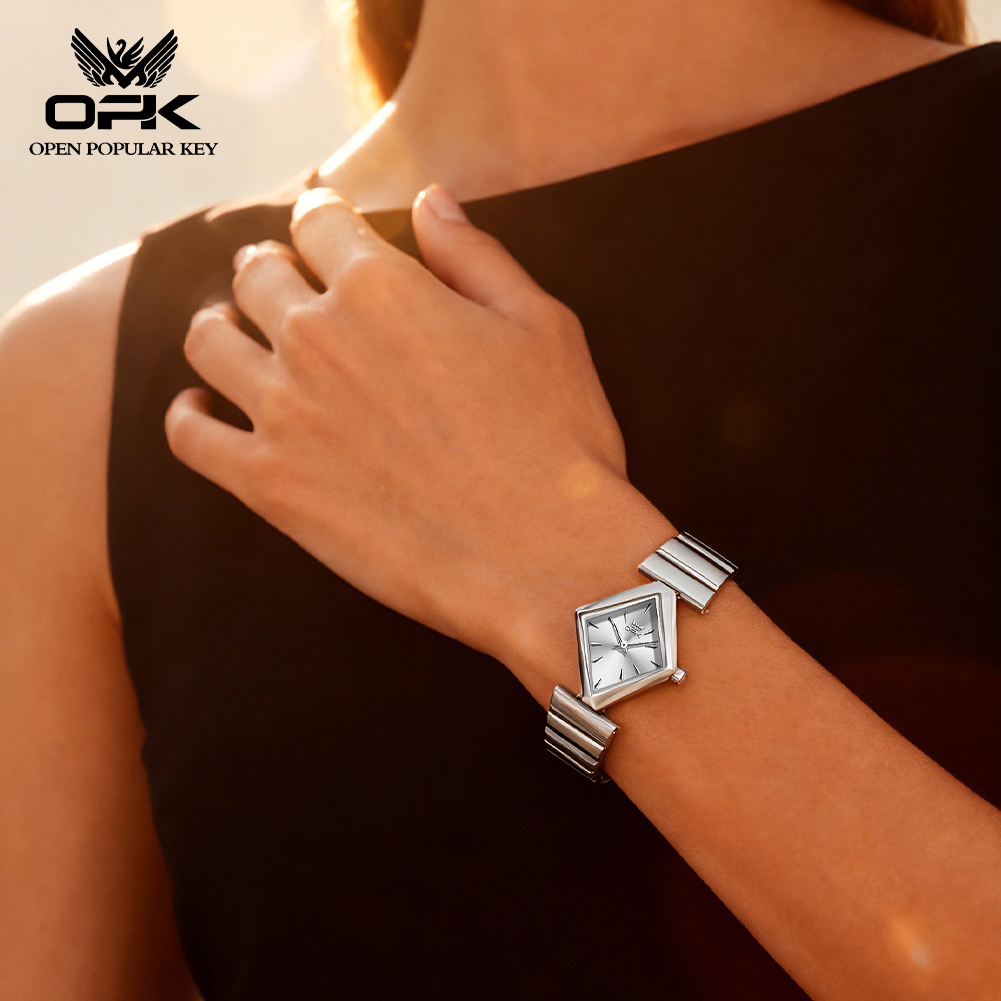OPK 6082 Elegance Women Quartz - Stainless Bracelet Diver avaliação e preço
