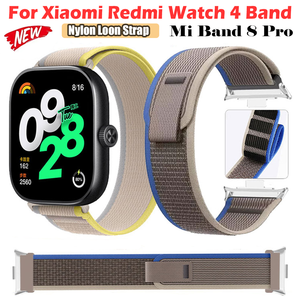 For Xiaomi Redmi Watch 4 Nylon - Sport Loop Velcro avaliação e preço