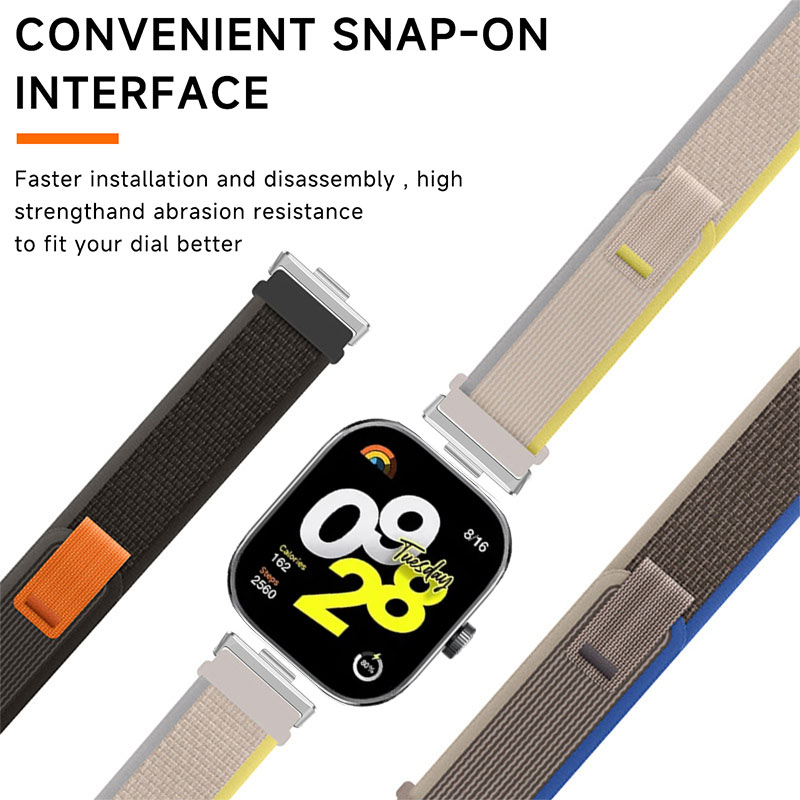 For Xiaomi Redmi Watch 4 Nylon - Sport Loop Velcro avaliação e preço