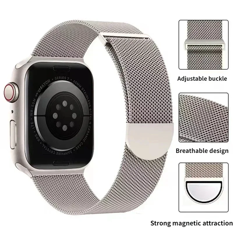 Magnetic Loop Strap For Apple  - Milanese Loop Magnetic avaliação e preço