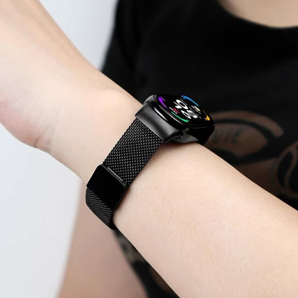 Strap For Xiaomi Mi Band 8 9 a - Milanese Loop Magnetic avaliação e preço