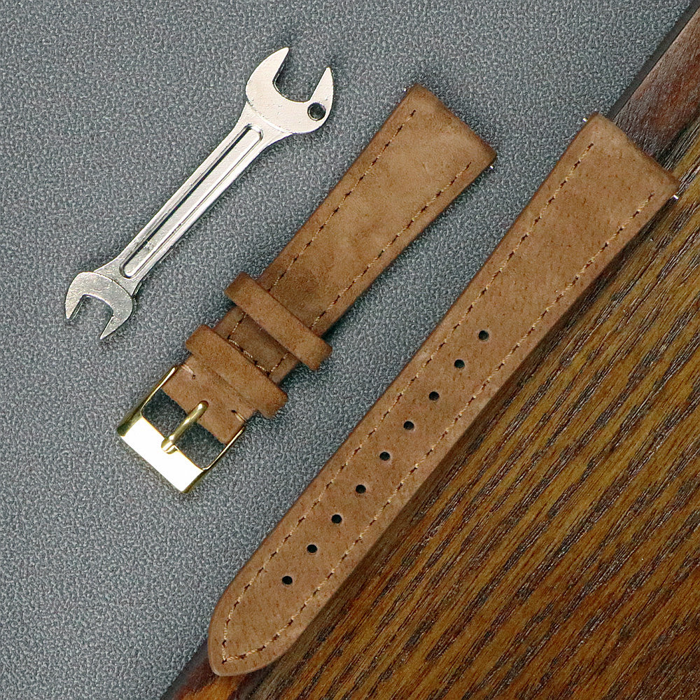 Premium Leather Suede Watch St - Suede Strap Watch avaliação e preço