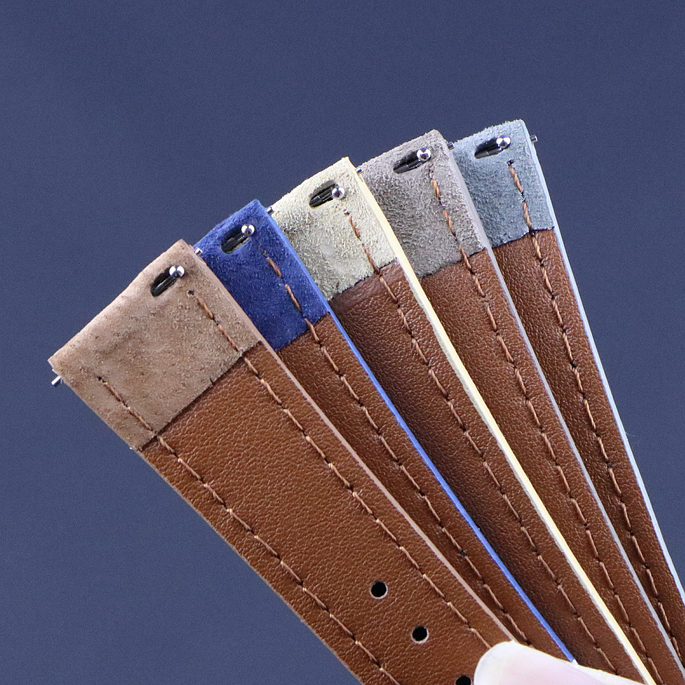 Premium Leather Suede Watch St - Suede Strap Watch avaliação e preço