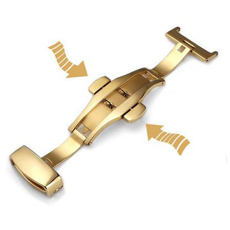 Automatic Double Click Butterf - Butterfly Clasp Deployant avaliação e preço