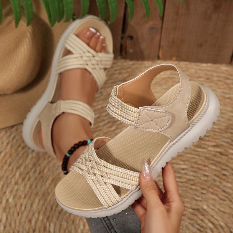 Women Sport Sandals Velcro Clo - Sport Loop Velcro avaliação e preço