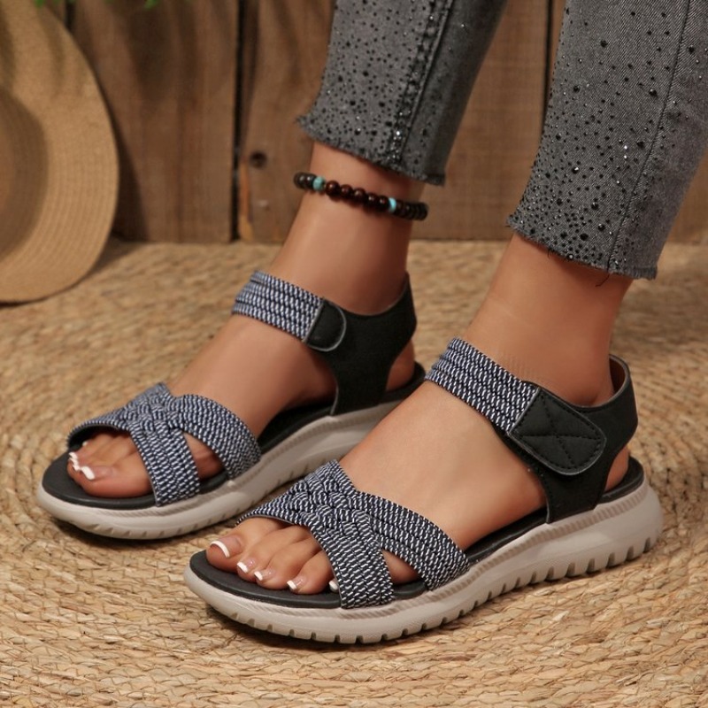 Women Sport Sandals Velcro Clo - Sport Loop Velcro avaliação e preço
