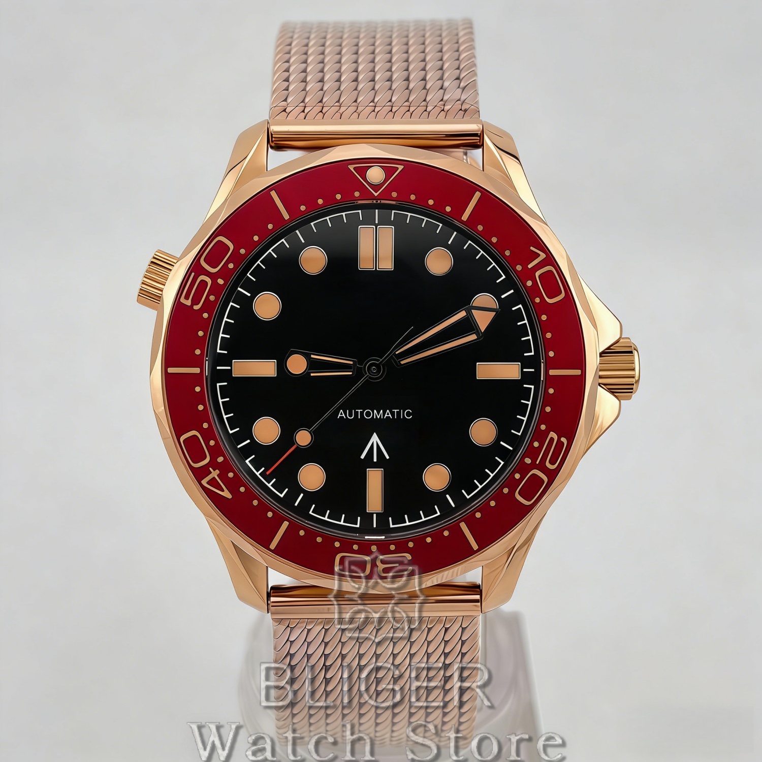 BLIGER Vintage Bronze Rose Gol - Tropic Strap Vintage avaliação e preço