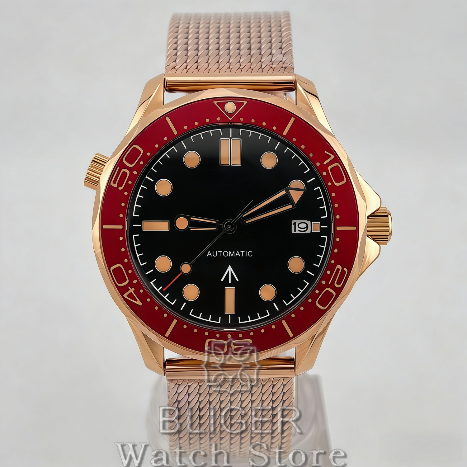 BLIGER Vintage Bronze Rose Gol - Tropic Strap Vintage avaliação e preço
