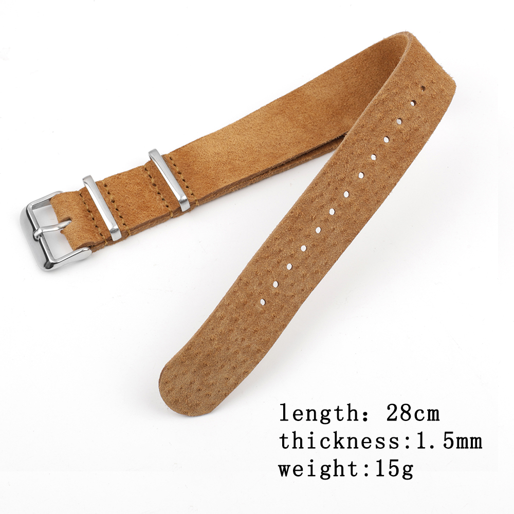 Soft Retro Suede Genuine Leath - Suede Strap Watch avaliação e preço