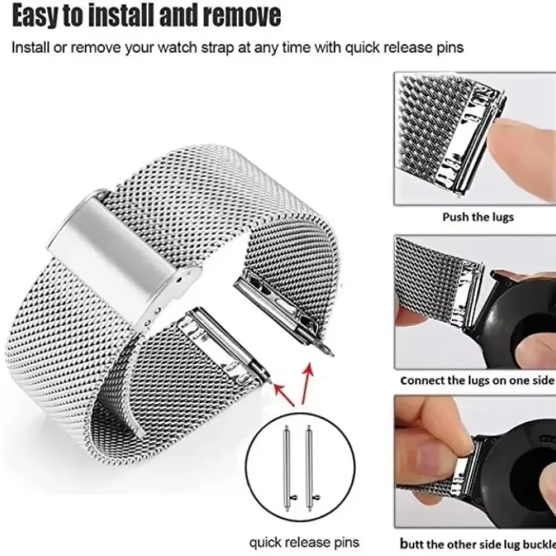 18mm Magnetic Milanese Bracele - Milanese Loop Magnetic avaliação e preço