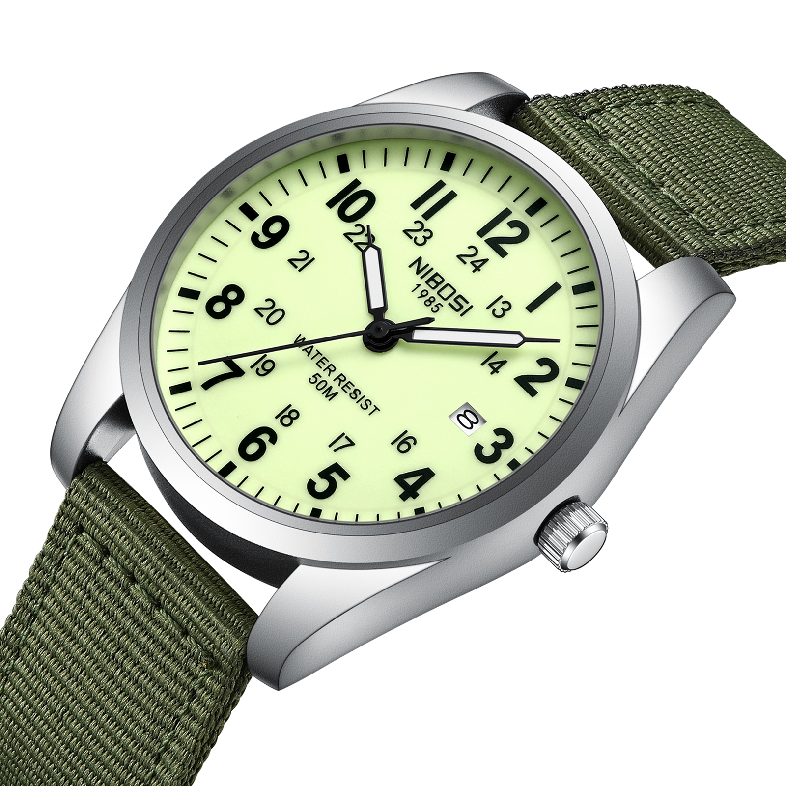 NIBOSI Mens Watches Analog Mil - Tropic Strap Vintage avaliação e preço