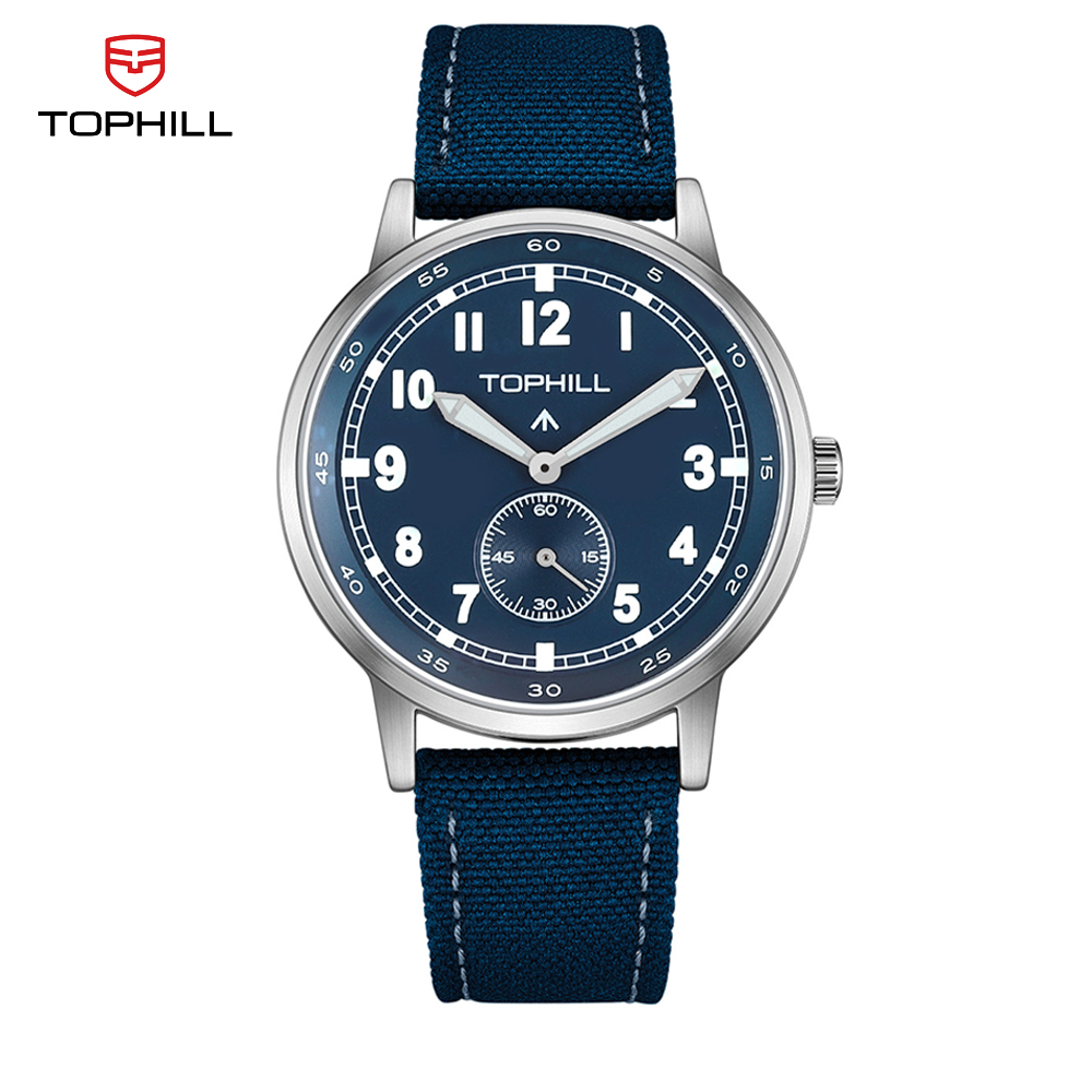 2025 New TOPHILL TW099G 40mm B - Canvas Strap Watch avaliação e preço