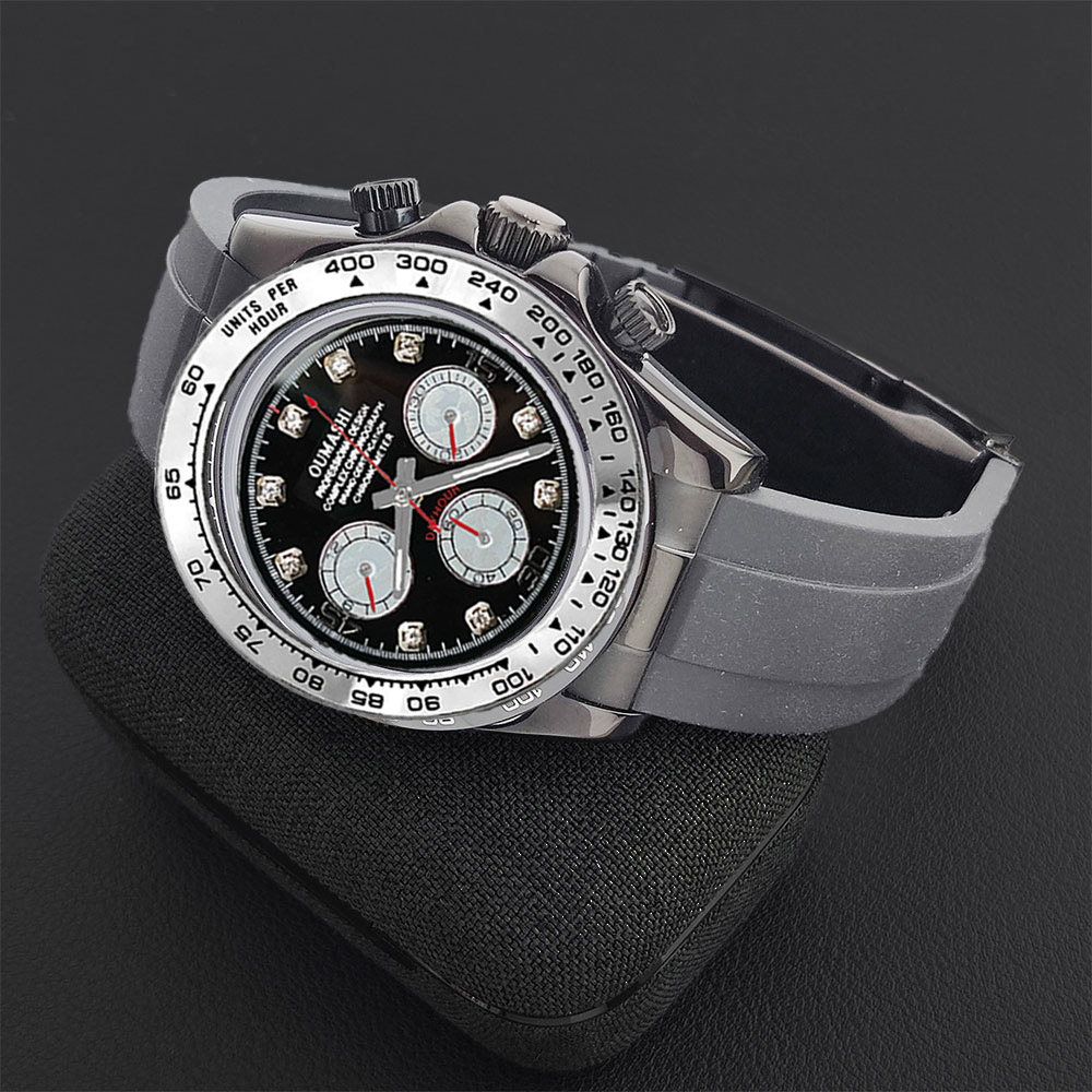 Luxury VK63 WATCH 39.3mm quart - Stainless Bracelet Diver avaliação e preço