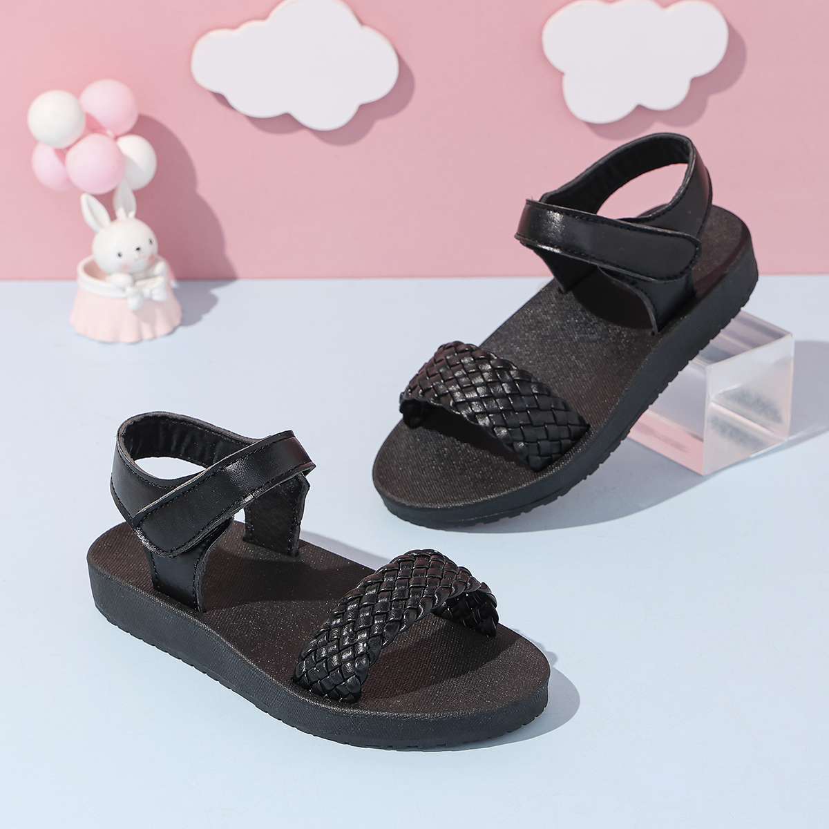 Girls sports sandals boys beac - Sport Loop Velcro avaliação e preço
