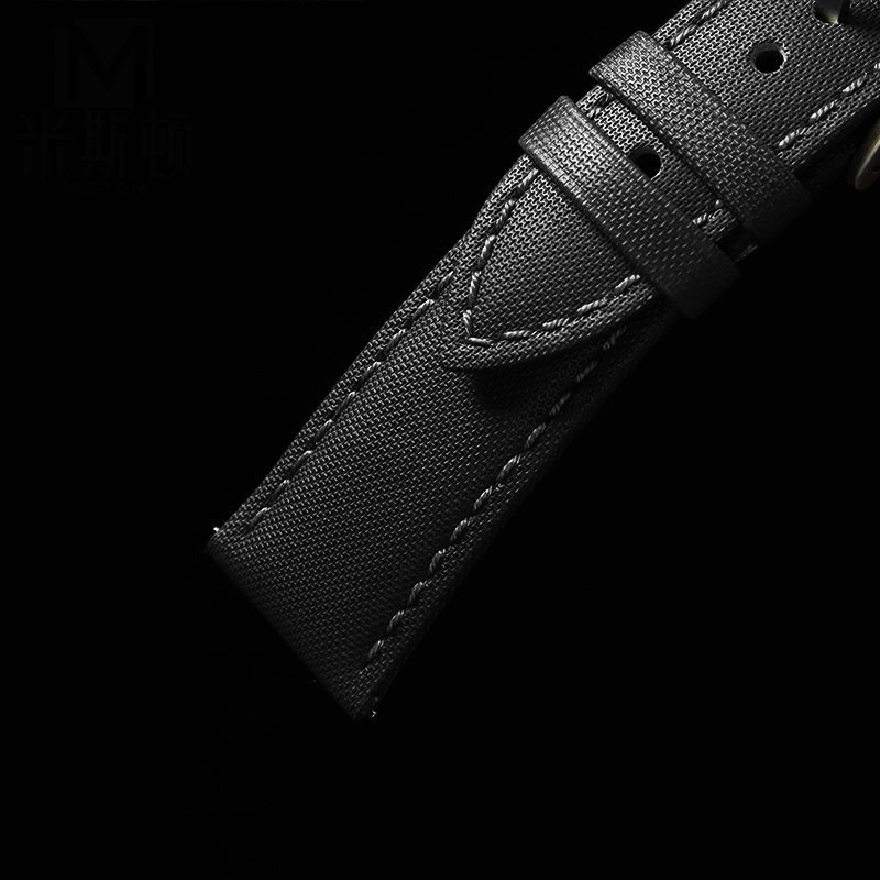 Canvas leather bottom watchban - Leather Strap Quick Release avaliação e preço