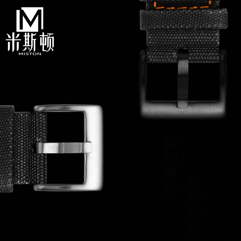 Canvas leather bottom watchban - Leather Strap Quick Release avaliação e preço