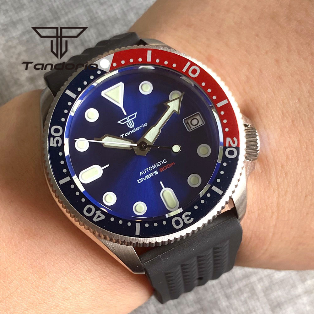 Tandorio NH35A 37mm Automatic  - Rubber Strap Diver avaliação e preço