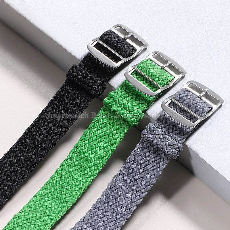 14mm 16mm 18mm 20mm 22mm Woven - Perlon Strap Woven avaliação e preço