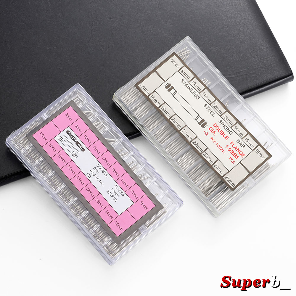 360pcs Dia 1.3mm/1.5mm/1.8mm S - Spring Bar Tool Set avaliação e preço