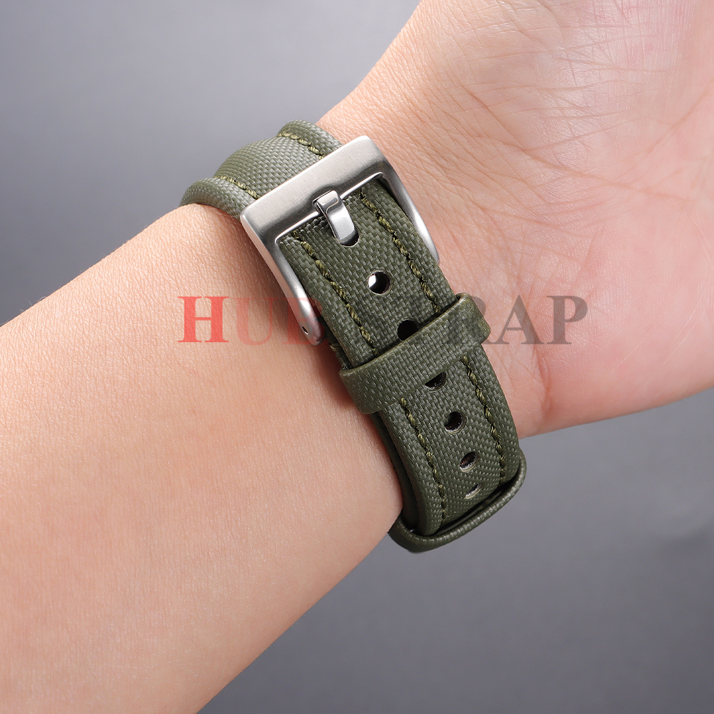 18mm 19mm 21mm 20mm 22mm Premi - Canvas Strap Watch avaliação e preço