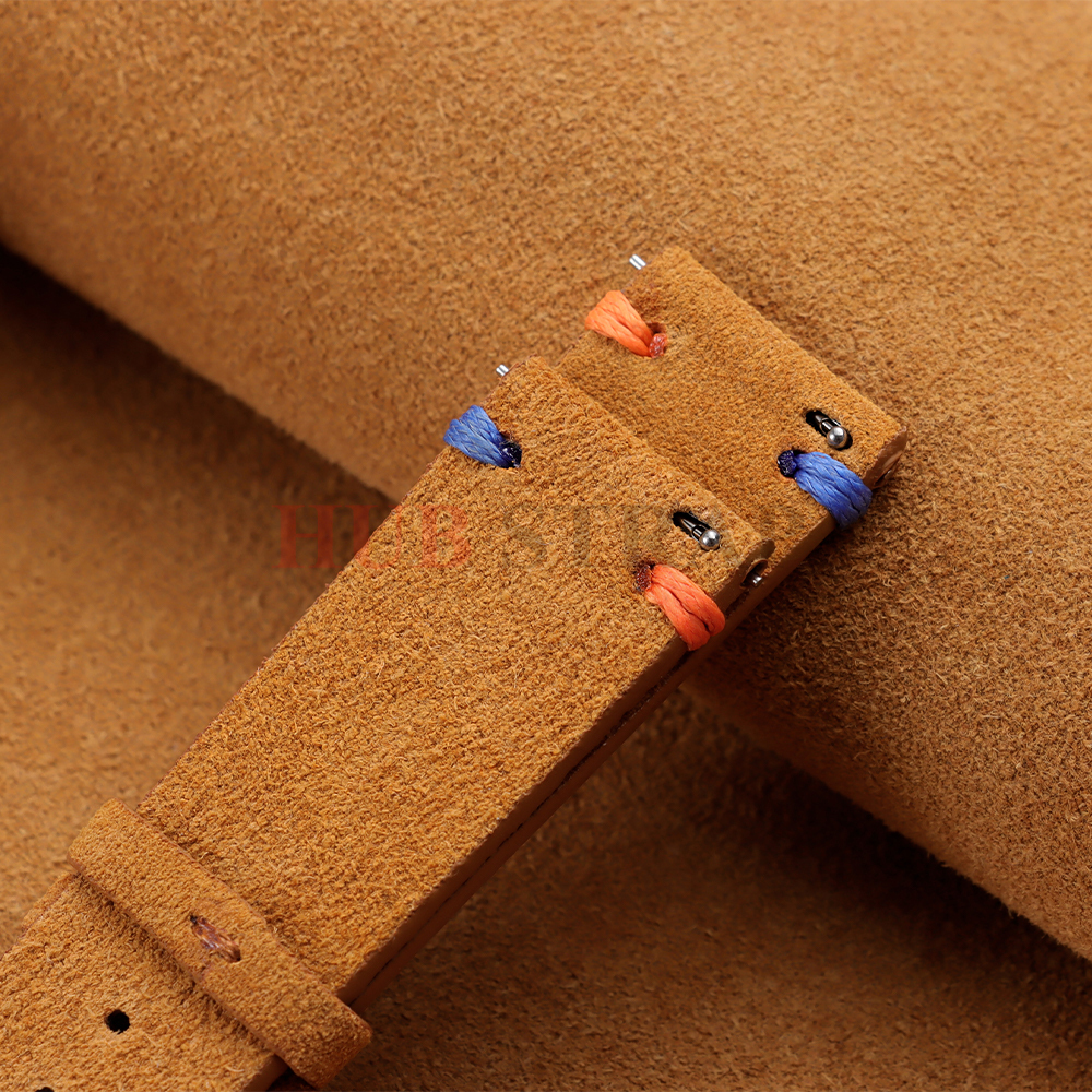 18mm 20mm 22mm Suede Leather S - Suede Strap Watch avaliação e preço