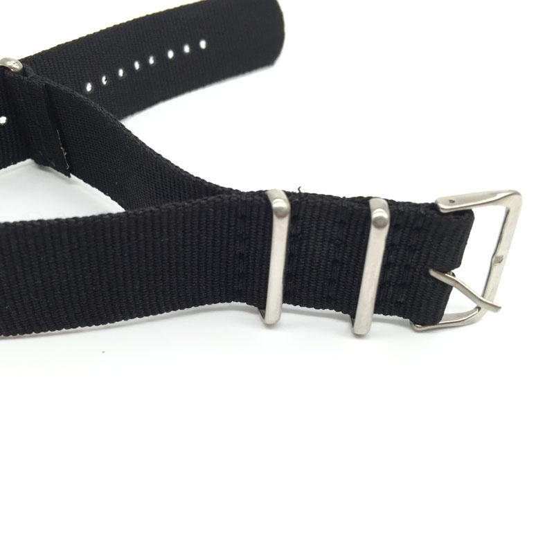 Black Nylon Strap for 16mm 18m - Nato Strap Nylon avaliação e preço