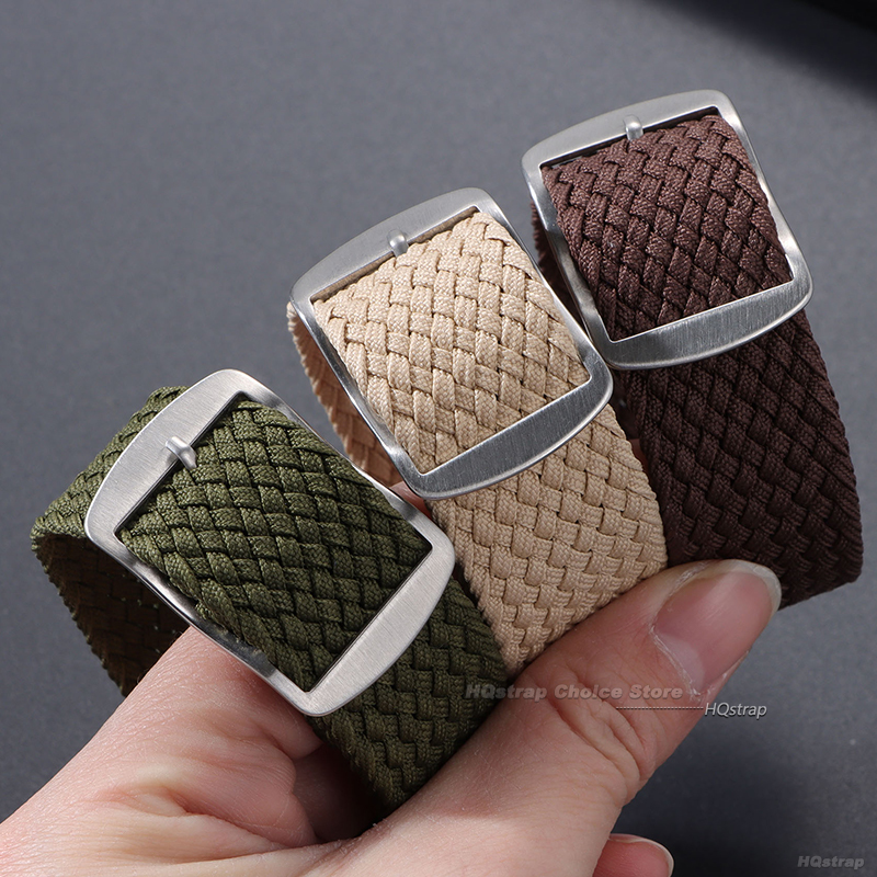 16mm 18mm 20mm 22mm Strap for  - Perlon Strap Woven avaliação e preço