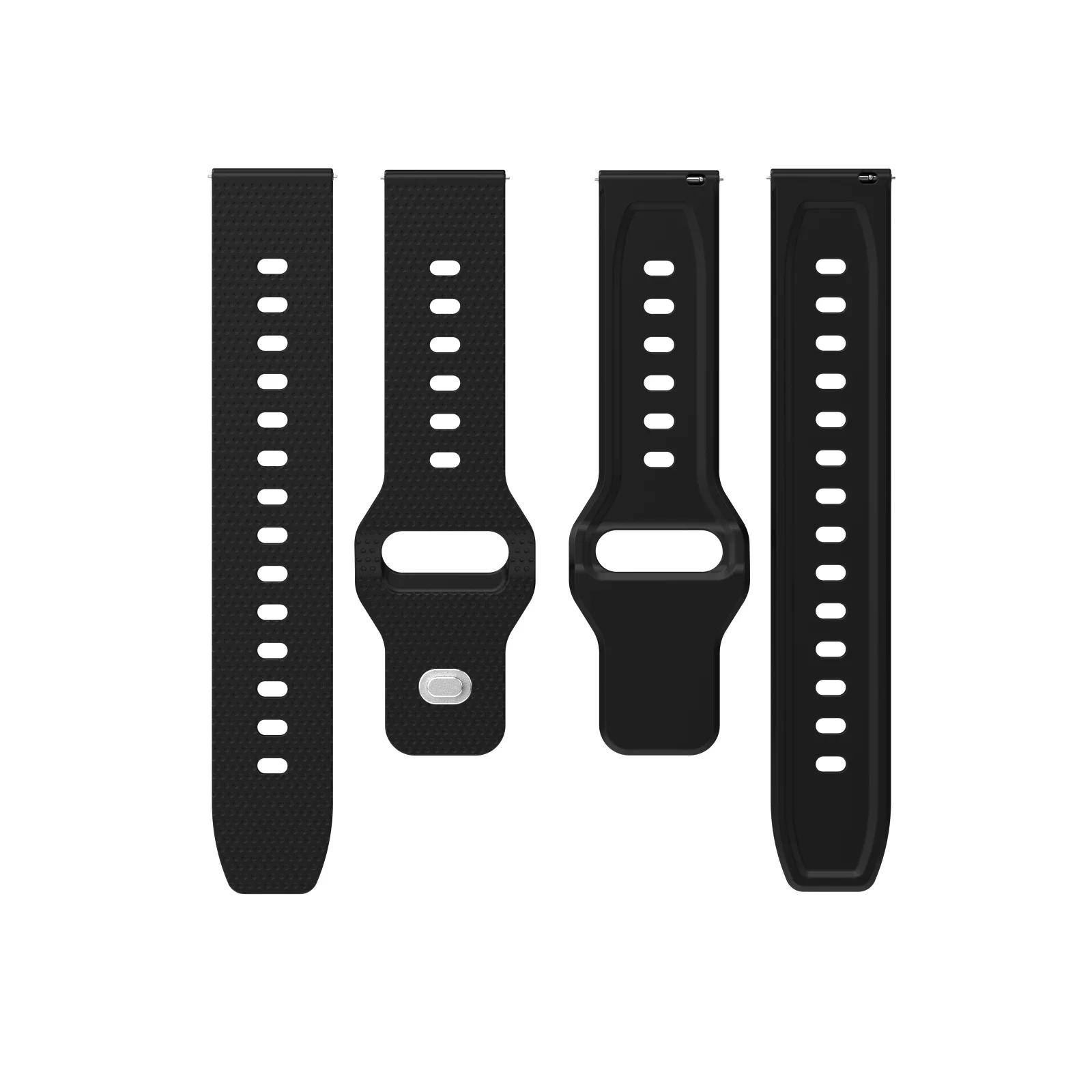 20mm 22mm Silicone Watch Strap - Silicone Watch Band 22Mm avaliação e preço