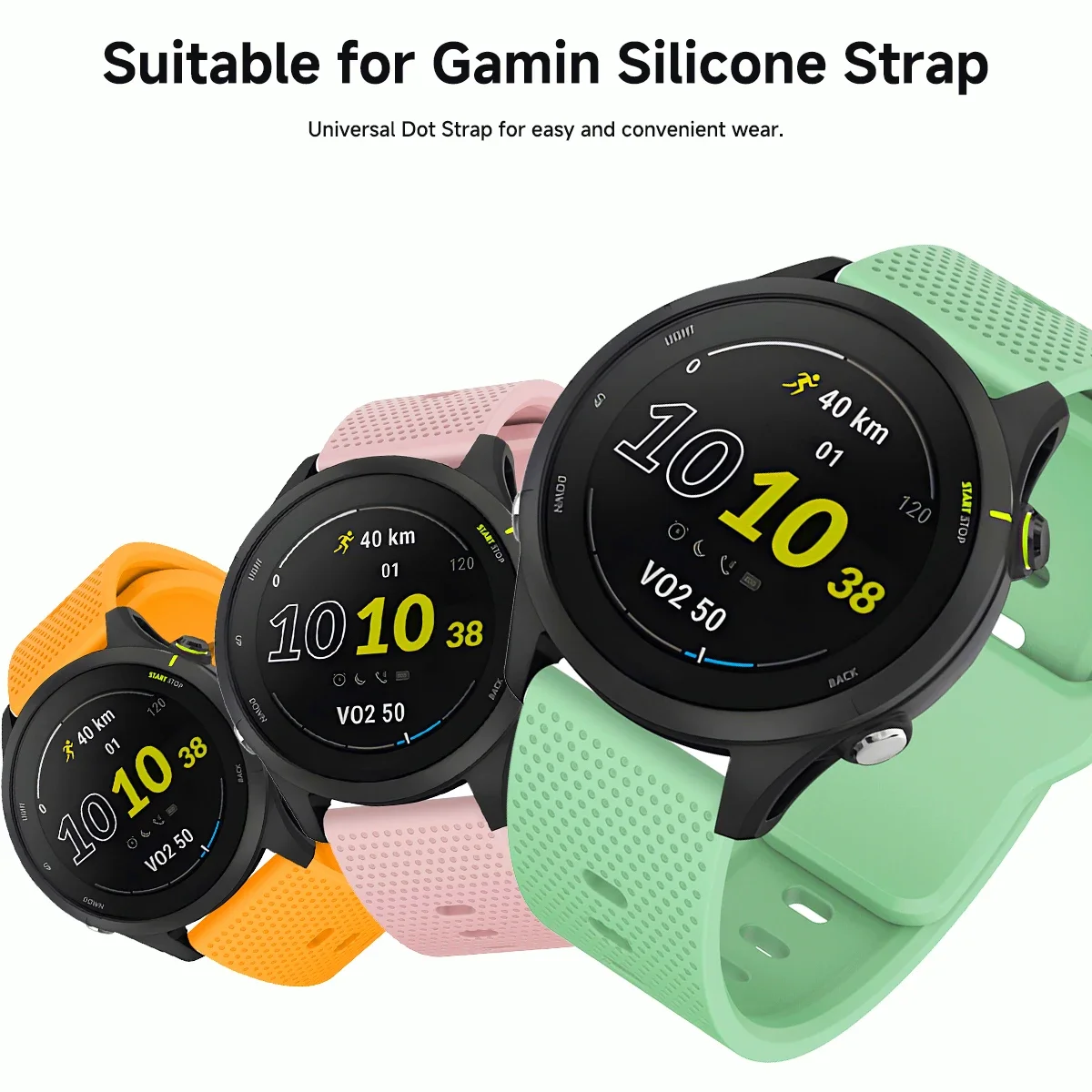 20mm 22mm Silicone Watch Strap - Silicone Watch Band 22Mm avaliação e preço