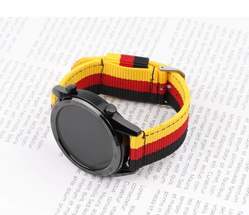 20mm 22mm Woven Nylon Strap fo - Nato Strap Nylon avaliação e preço