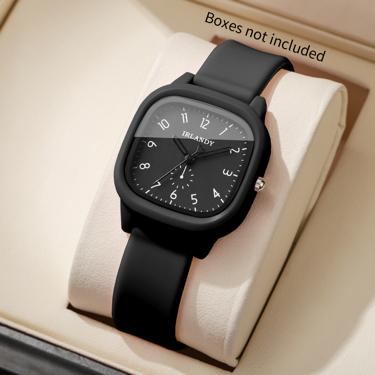 Fashion Square Women Quartz Wa - Silicone Band Women avaliação e preço