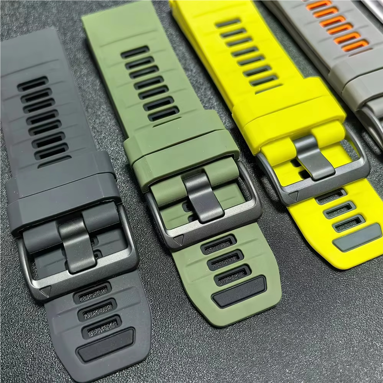 QuickFit 20mm 22mm 26mm Strap  - Silicone Watch Band 22Mm avaliação e preço