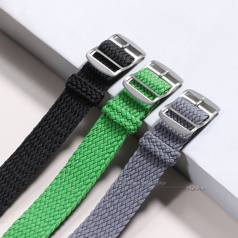 16mm 18mm 20mm 22mm Nylon Canv - Perlon Strap Woven avaliação e preço
