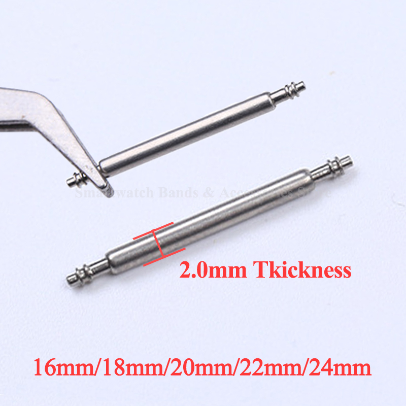 15pcs Watch Band Pin 2.0mm Dia - Spring Bar Tool Set avaliação e preço