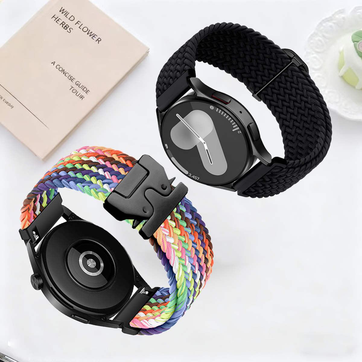 2Pcs 18/20/22 Braided Elastic  - Parachute Strap Elastic avaliação e preço