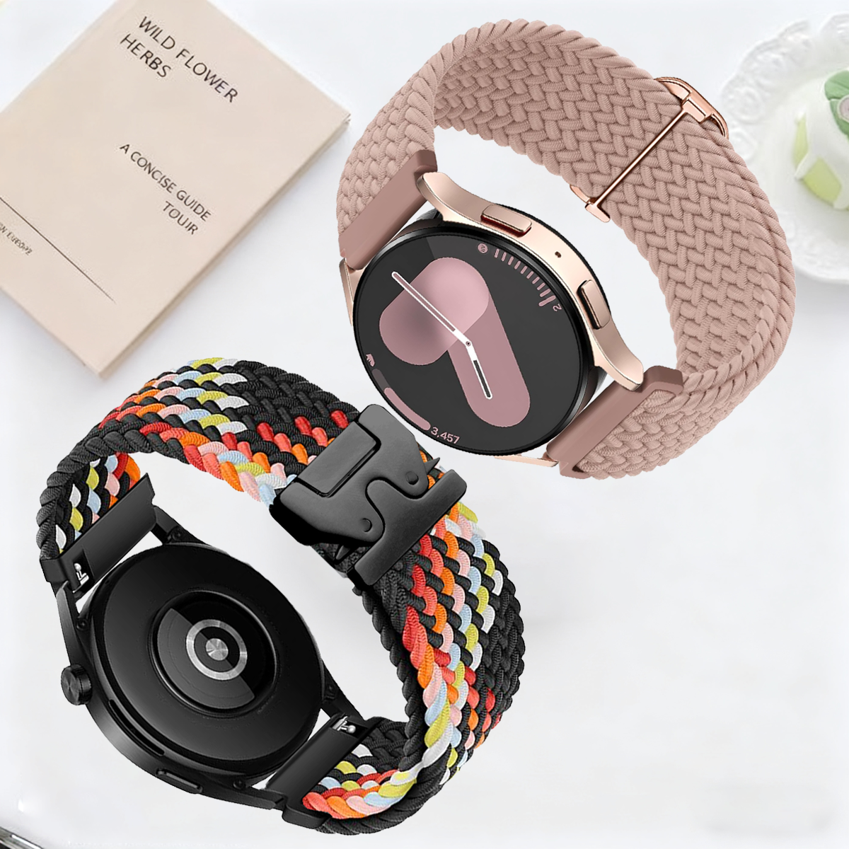 2Pcs 18/20/22 Braided Elastic  - Parachute Strap Elastic avaliação e preço