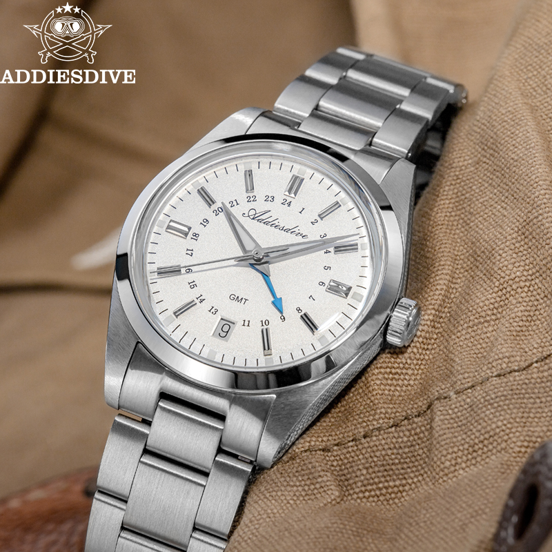 ADDIESDIVE Hot Brand 36mm Luxu - Stainless Bracelet Diver avaliação e preço