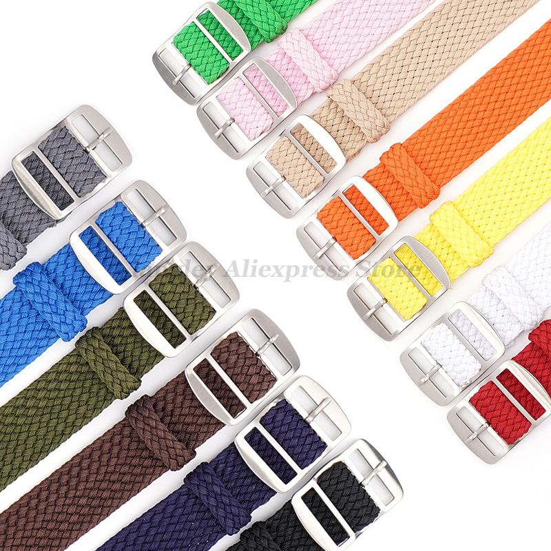 Woven Nylon Strap For Perlon W - Nato Strap Nylon avaliação e preço
