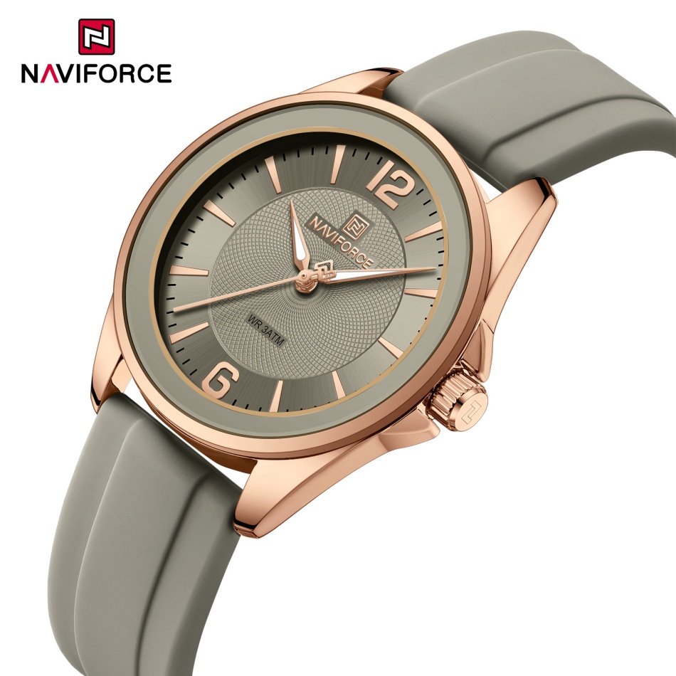 New Style NAVIFORCE Women's Wa - Silicone Band Women avaliação e preço