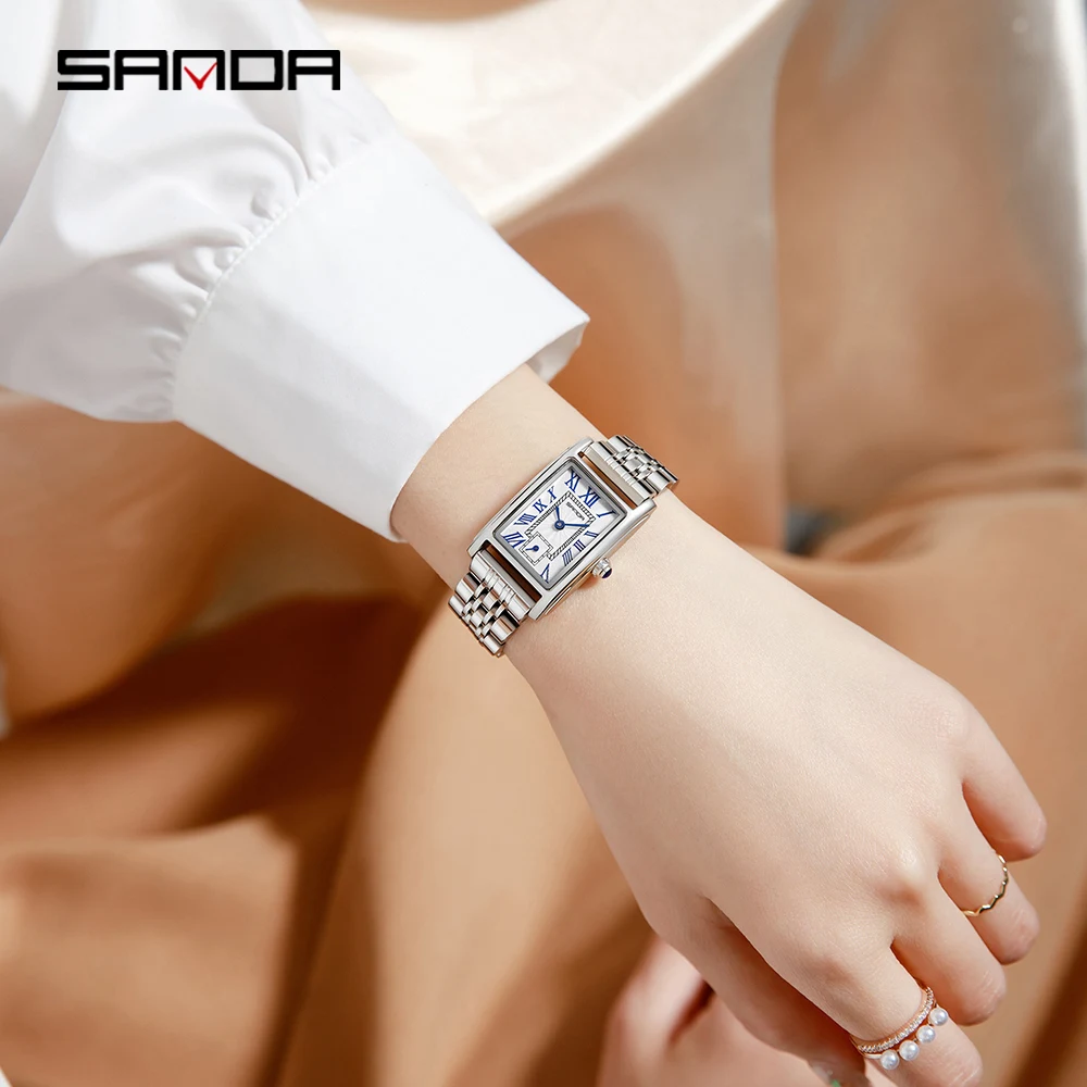 Fashion SANDA 1116 New Elegant - Stainless Bracelet Diver avaliação e preço