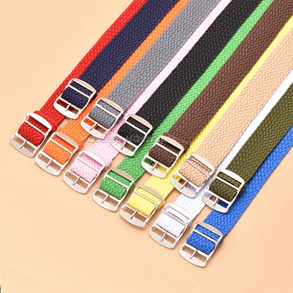 Woven Nylon Watch Strap 14mm 1 - Perlon Strap Woven avaliação e preço