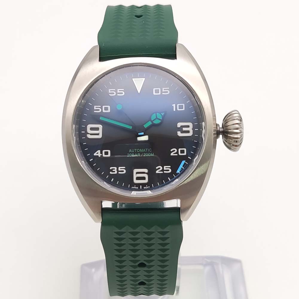 Fashion 36MM Self-Winding Move - Rubber Strap Diver avaliação e preço