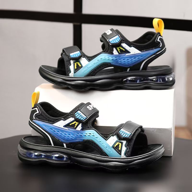 Children's Summer New Open Toe - Sport Loop Velcro avaliação e preço