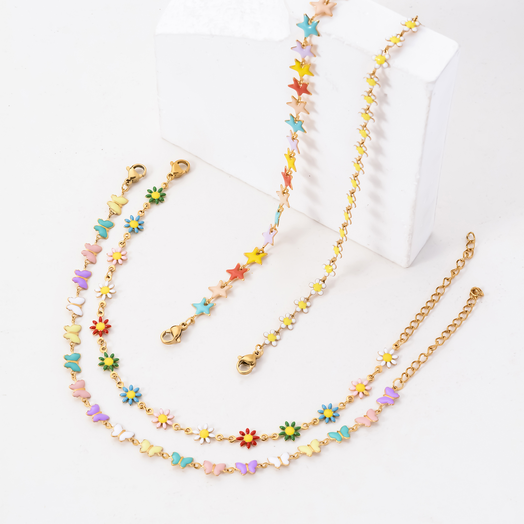 1Pcs Stainless Steel For Women - Butterfly Clasp Deployant avaliação e preço