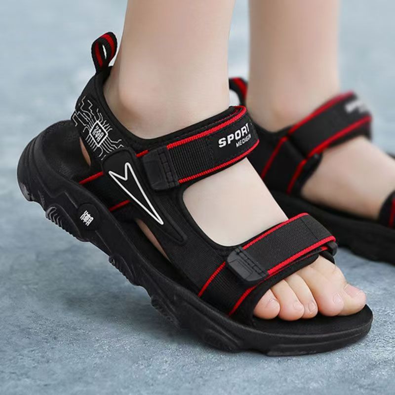 Boy's Summer New Velcro Beach  - Sport Loop Velcro avaliação e preço