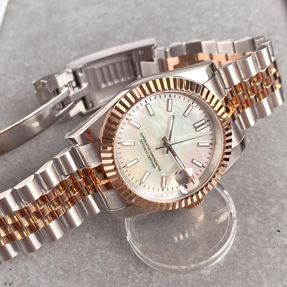 Customized two tone rose gold  - Stainless Bracelet Diver avaliação e preço