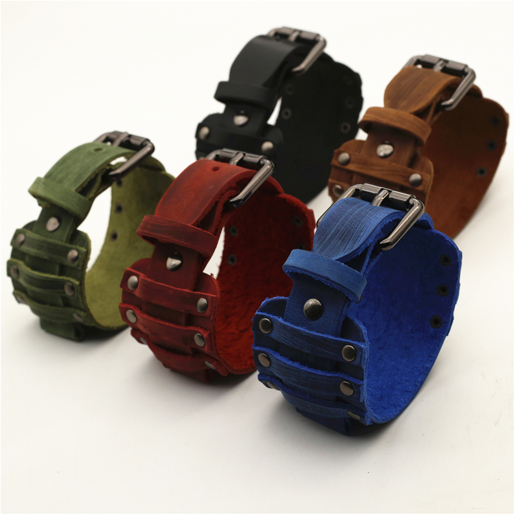 Punk Leather Watch Strap for M - Tropic Strap Vintage avaliação e preço